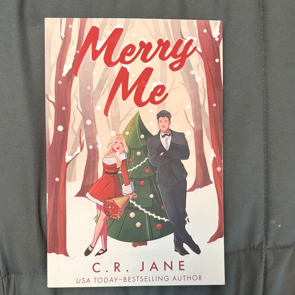 Merry Me Holiday Romance — Red Christmas Cover